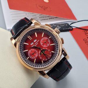 Luxurious Leather Patek Philippe Watch 